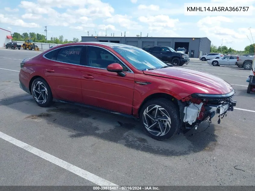 KMHL14JA5RA366757 2024 Hyundai Sonata Sel