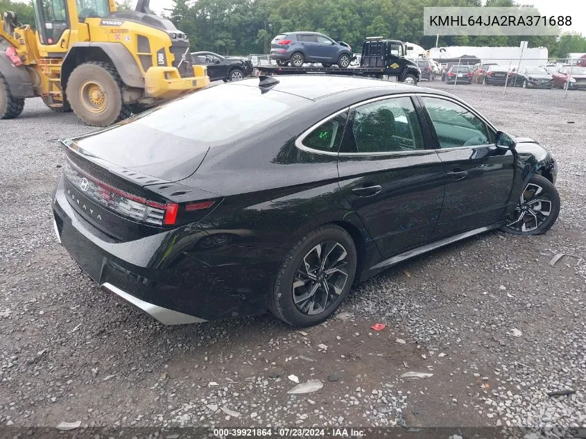 KMHL64JA2RA371688 2024 Hyundai Sonata Sel