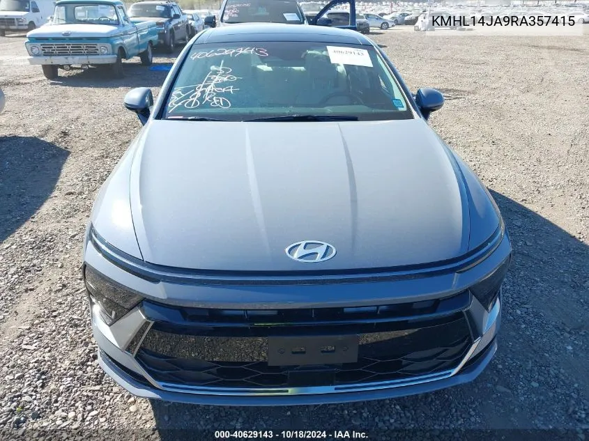 KMHL14JA9RA357415 2024 Hyundai Sonata Sel