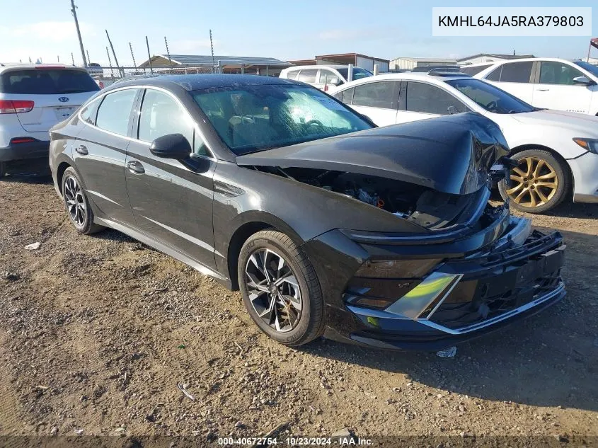 2024 Hyundai Sonata Sel VIN: KMHL64JA5RA379803 Lot: 40672754