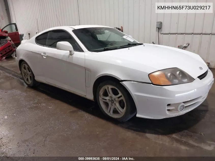 KMHHN65F73U029217 2003 Hyundai Tiburon Gt V6