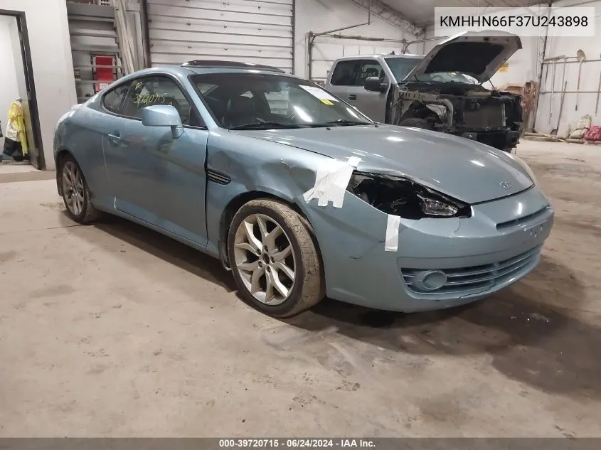 KMHHN66F37U243898 2007 Hyundai Tiburon Gt/Gt Limited/Se