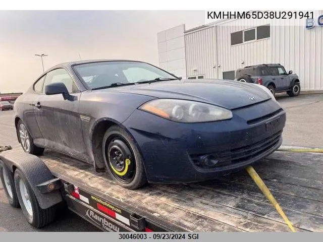 KMHHM65D38U291941 2008 Hyundai Tiburon Gs