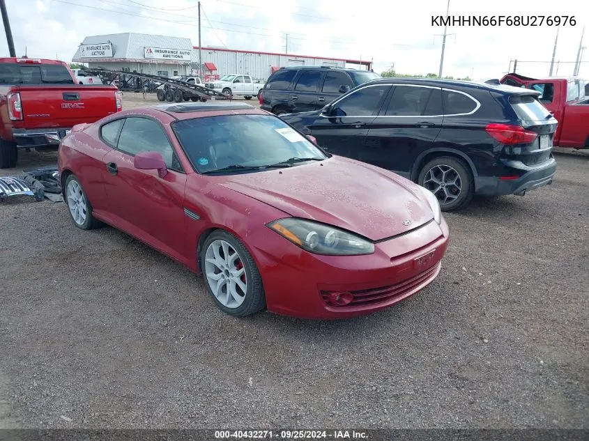 KMHHN66F68U276976 2008 Hyundai Tiburon Gt/Gt Limited/Se