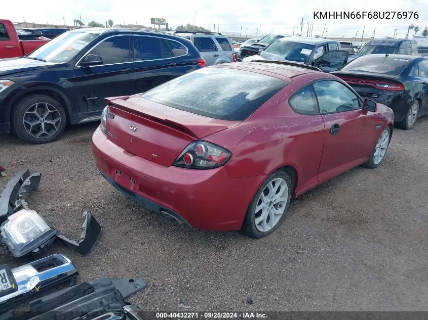 KMHHN66F68U276976 2008 Hyundai Tiburon Gt/Gt Limited/Se