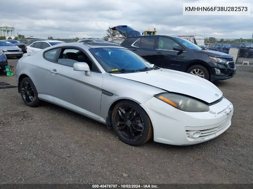 KMHHN66F38U282573 2008 Hyundai Tiburon Gt/Gt Limited/Se