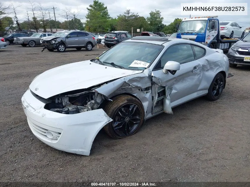 KMHHN66F38U282573 2008 Hyundai Tiburon Gt/Gt Limited/Se