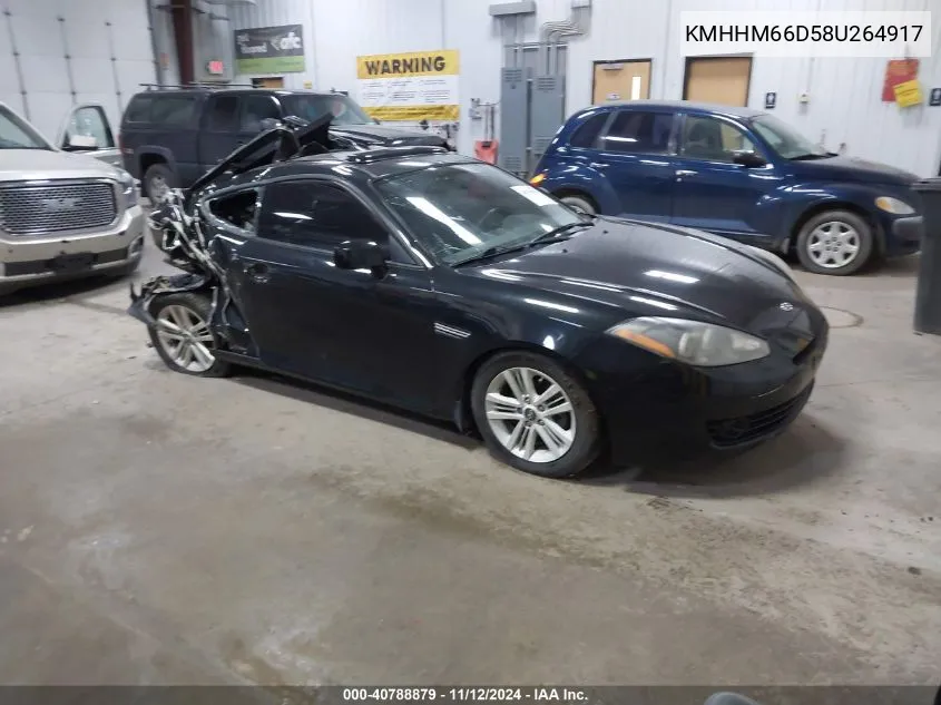 KMHHM66D58U264917 2008 Hyundai Tiburon Gs