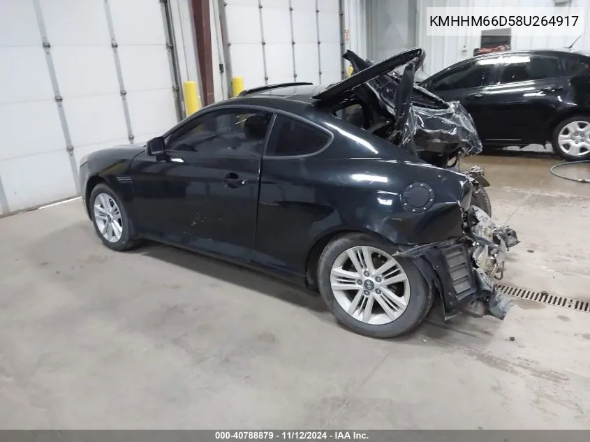 KMHHM66D58U264917 2008 Hyundai Tiburon Gs