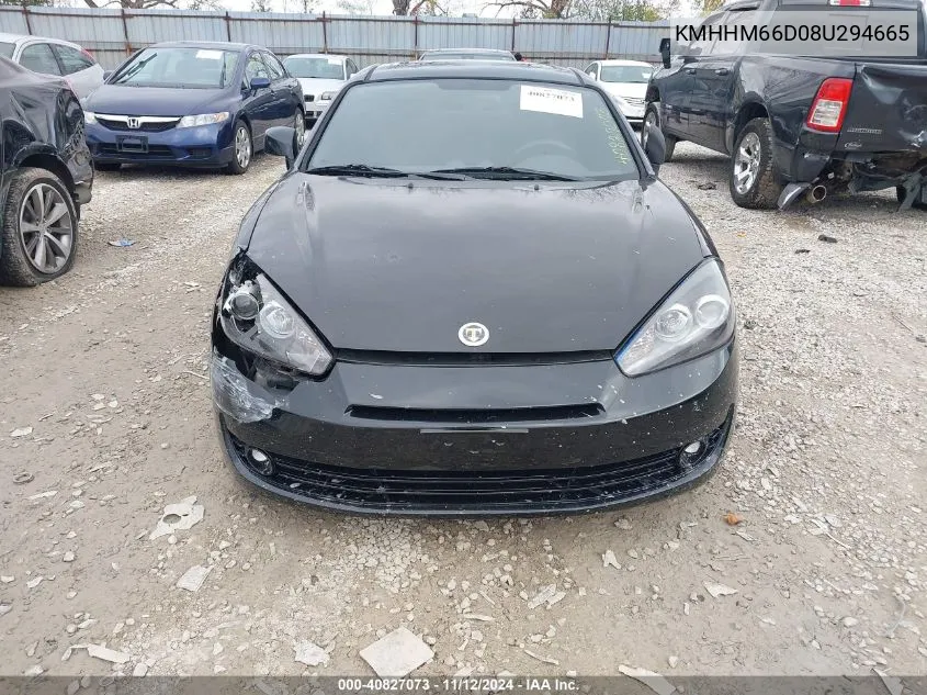 KMHHM66D08U294665 2008 Hyundai Tiburon Gs