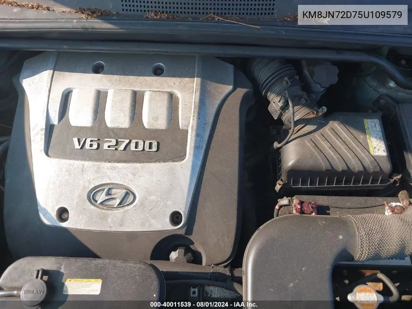 KM8JN72D75U109579 2005 Hyundai Tucson Gls/Lx