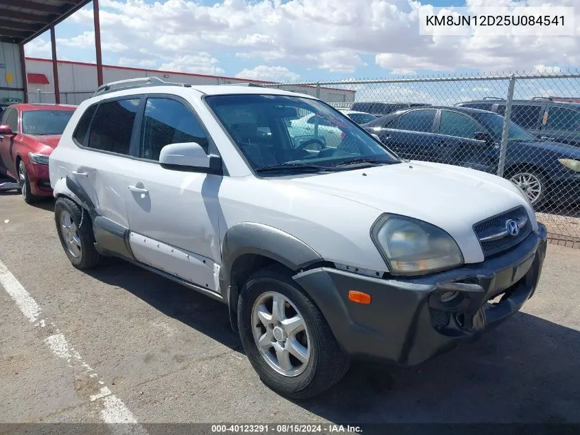 2005 Hyundai Tucson Gls/Lx VIN: KM8JN12D25U084541 Lot: 40123291