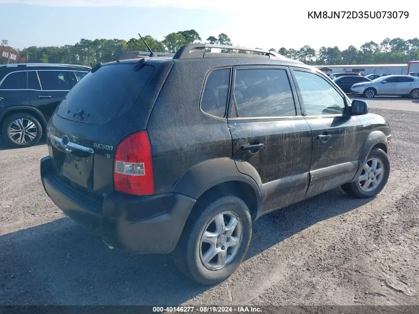 2005 Hyundai Tucson Gls/Lx VIN: KM8JN72D35U073079 Lot: 40146277