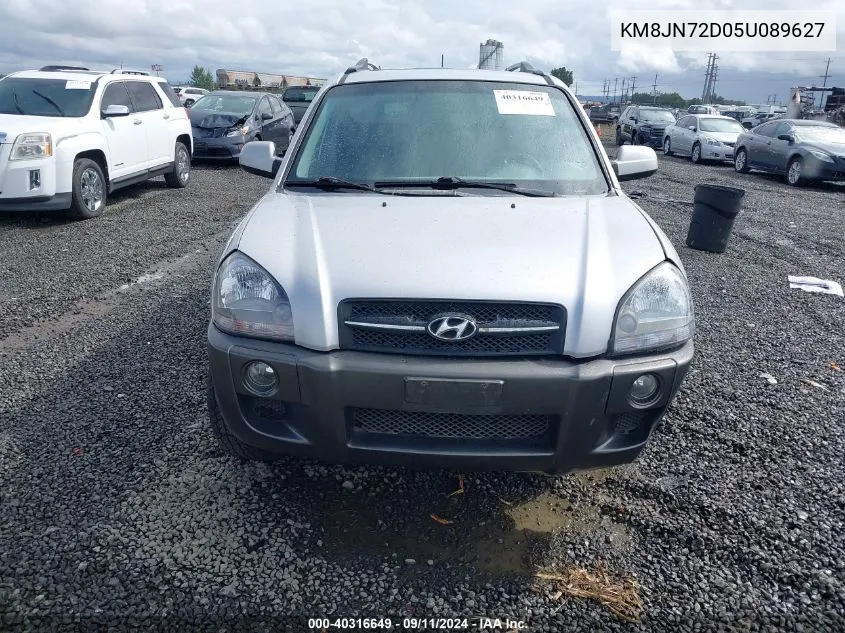 KM8JN72D05U089627 2005 Hyundai Tucson Gls/Lx