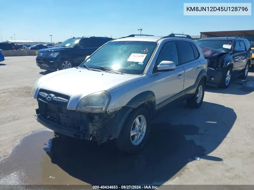 2005 Hyundai Tucson Gls/Lx VIN: KM8JN12D45U128796 Lot: 40434653