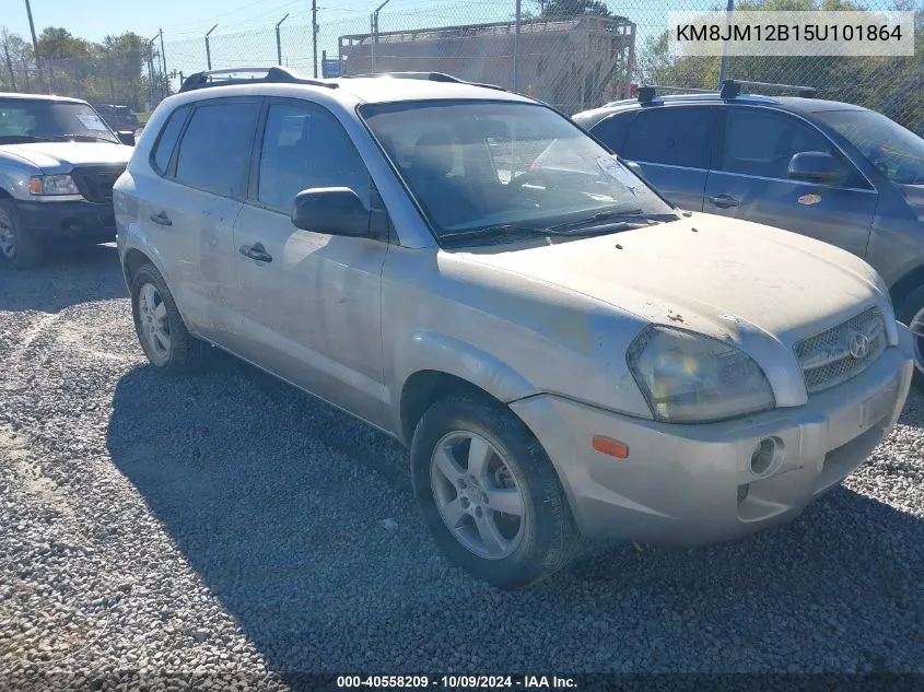 2005 Hyundai Tucson Gl VIN: KM8JM12B15U101864 Lot: 40558209