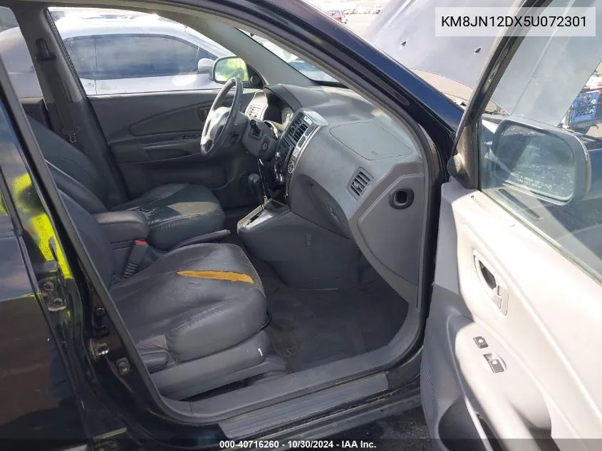 KM8JN12DX5U072301 2005 Hyundai Tucson Gls/Lx