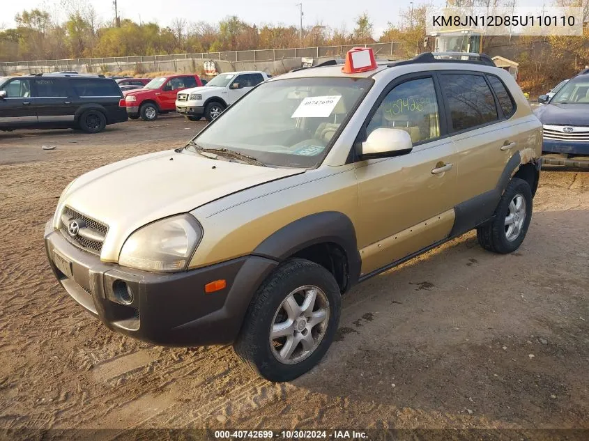 KM8JN12D85U110110 2005 Hyundai Tucson Gls/Lx