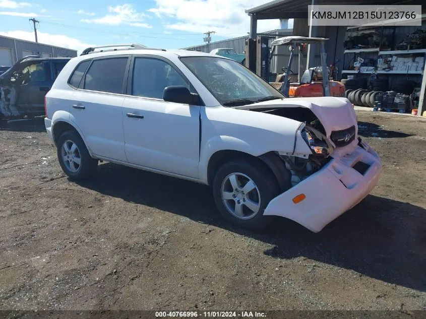 2005 Hyundai Tucson Gl VIN: KM8JM12B15U123766 Lot: 40766996