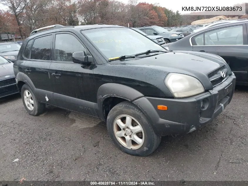 KM8JN72DX5U083673 2005 Hyundai Tucson Gls/Lx