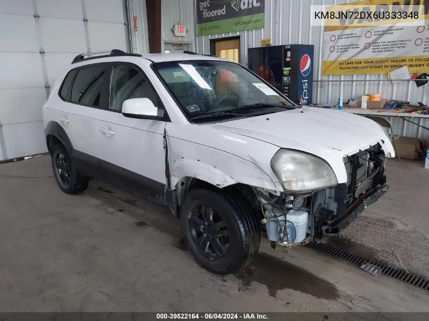 KM8JN72DX6U333348 2006 Hyundai Tucson Gls/Limited