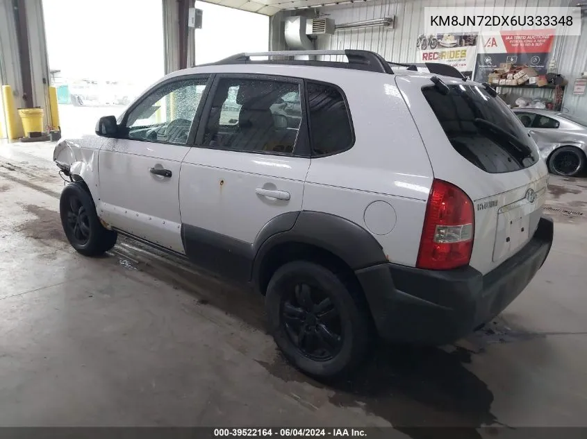 KM8JN72DX6U333348 2006 Hyundai Tucson Gls/Limited