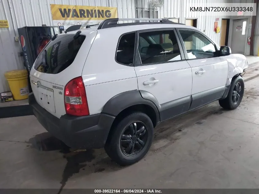 KM8JN72DX6U333348 2006 Hyundai Tucson Gls/Limited