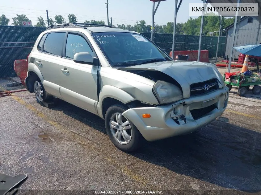 KM8JN12D564370370 2006 Hyundai Tucson Gls/Limited