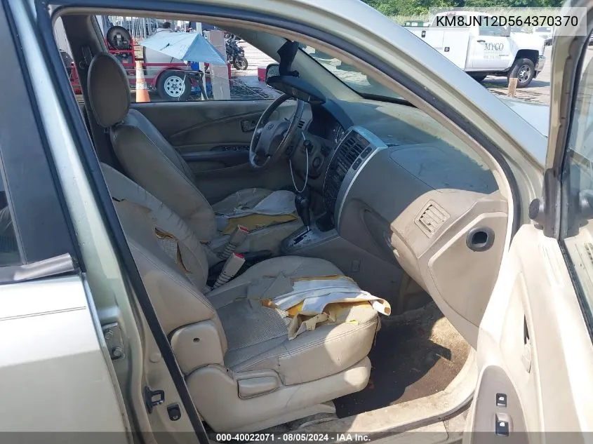 KM8JN12D564370370 2006 Hyundai Tucson Gls/Limited