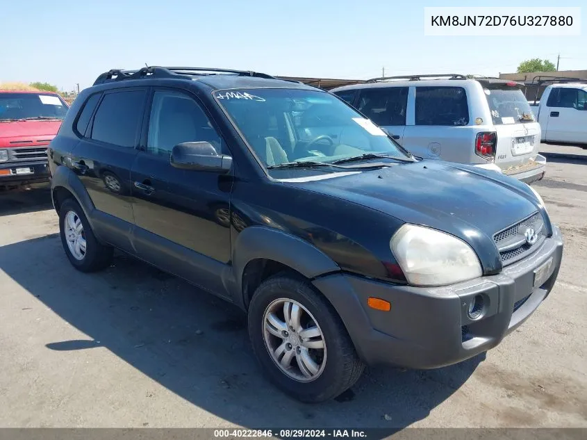 2006 Hyundai Tucson Gls/Limited VIN: KM8JN72D76U327880 Lot: 40222846