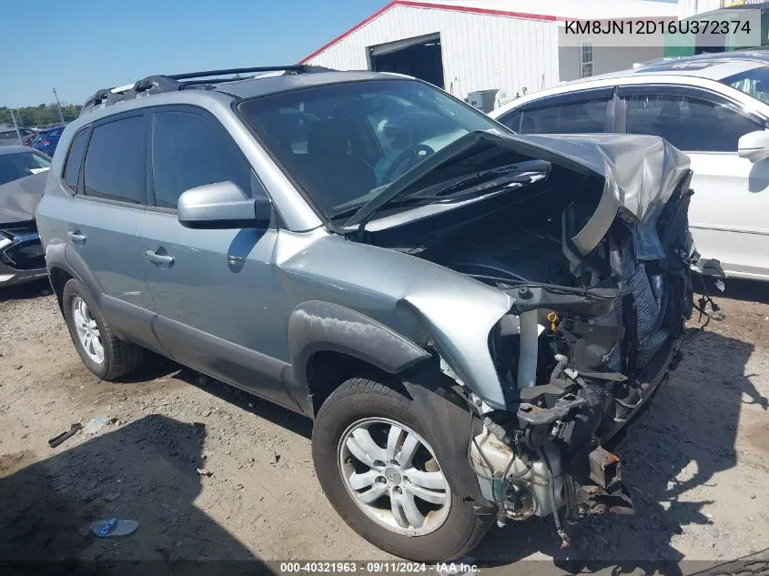 KM8JN12D16U372374 2006 Hyundai Tucson Gls/Limited