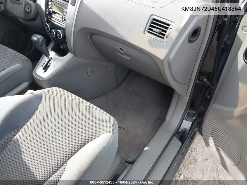 KM8JN72D46U418864 2006 Hyundai Tucson Gls/Limited