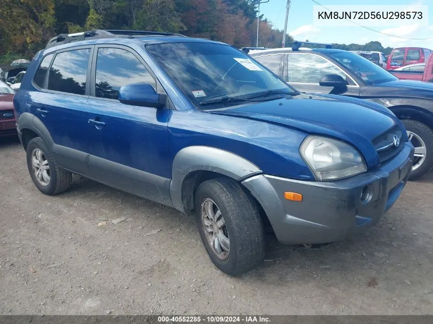 2006 Hyundai Tucson Gls/Limited VIN: KM8JN72D56U298573 Lot: 40552285