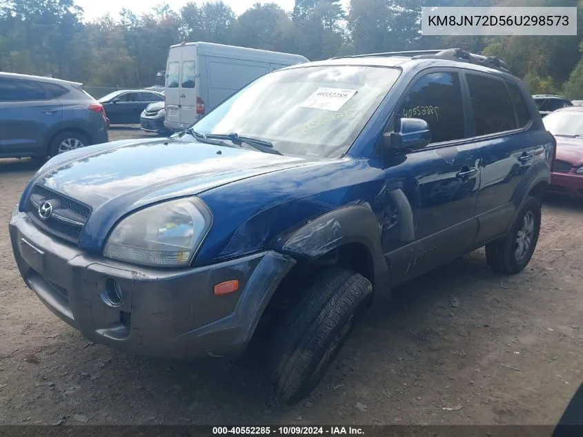 2006 Hyundai Tucson Gls/Limited VIN: KM8JN72D56U298573 Lot: 40552285