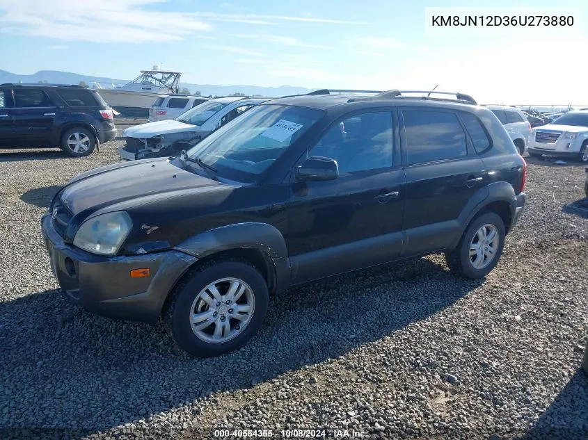 2006 Hyundai Tucson Gls/Limited VIN: KM8JN12D36U273880 Lot: 40554355