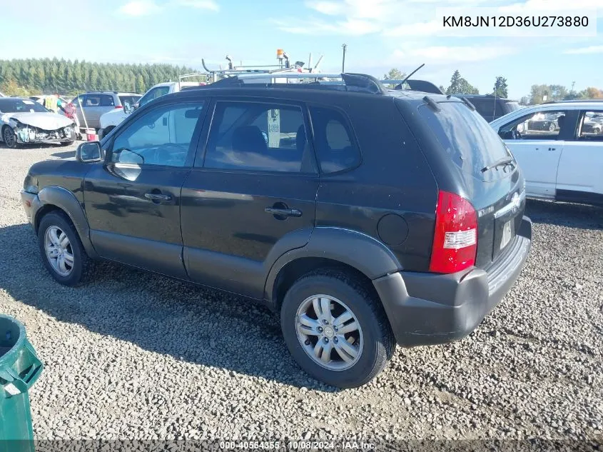 2006 Hyundai Tucson Gls/Limited VIN: KM8JN12D36U273880 Lot: 40554355