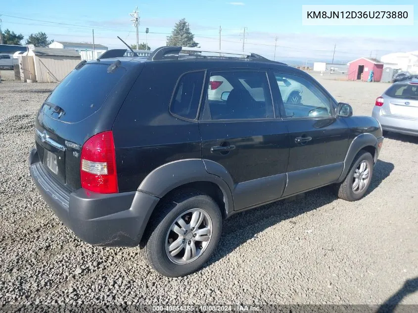 2006 Hyundai Tucson Gls/Limited VIN: KM8JN12D36U273880 Lot: 40554355