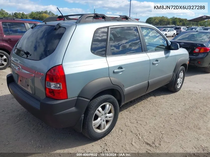 2006 Hyundai Tucson Gls/Limited VIN: KM8JN72DX6U327288 Lot: 40609832