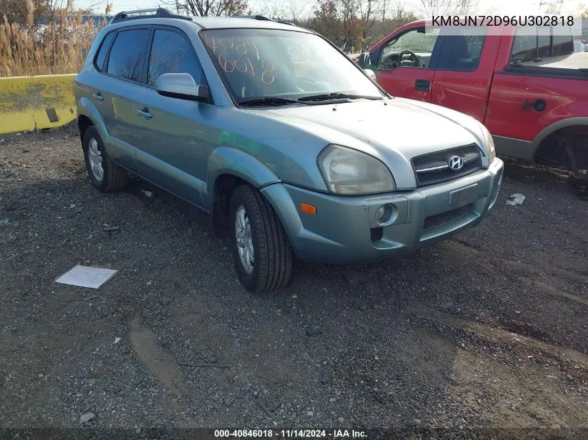 KM8JN72D96U302818 2006 Hyundai Tucson Gls/Limited