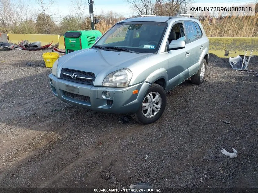 KM8JN72D96U302818 2006 Hyundai Tucson Gls/Limited