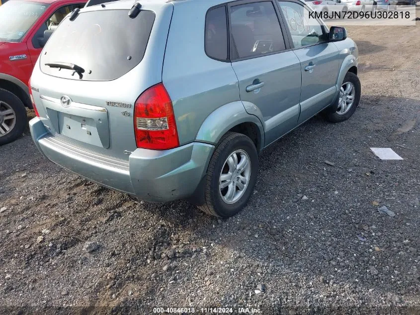 KM8JN72D96U302818 2006 Hyundai Tucson Gls/Limited