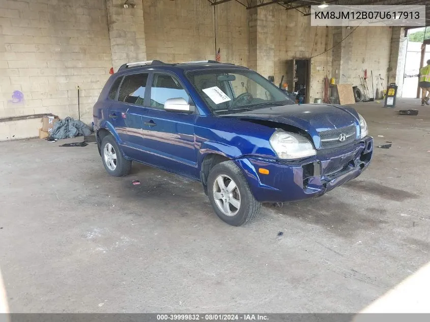 KM8JM12B07U617913 2007 Hyundai Tucson Gls