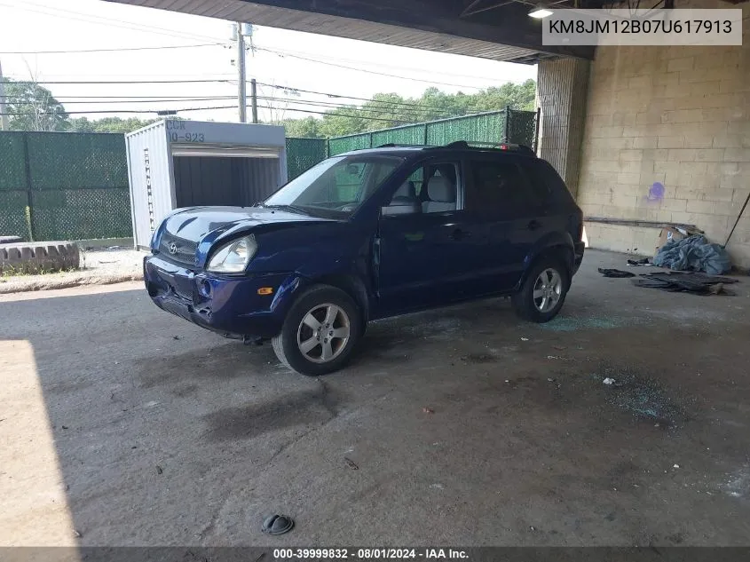 KM8JM12B07U617913 2007 Hyundai Tucson Gls