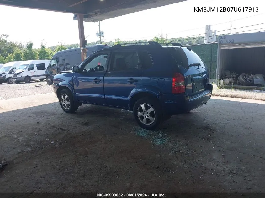 KM8JM12B07U617913 2007 Hyundai Tucson Gls