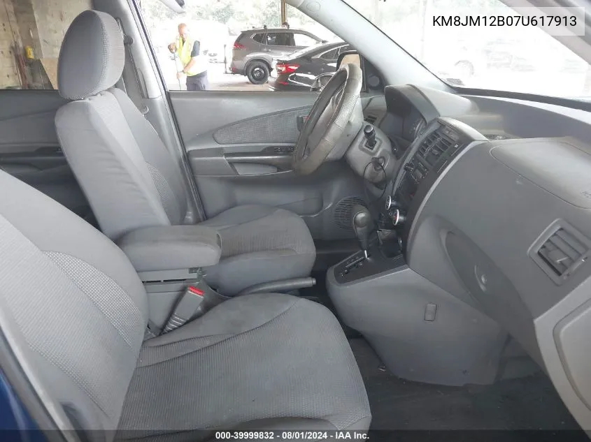 KM8JM12B07U617913 2007 Hyundai Tucson Gls