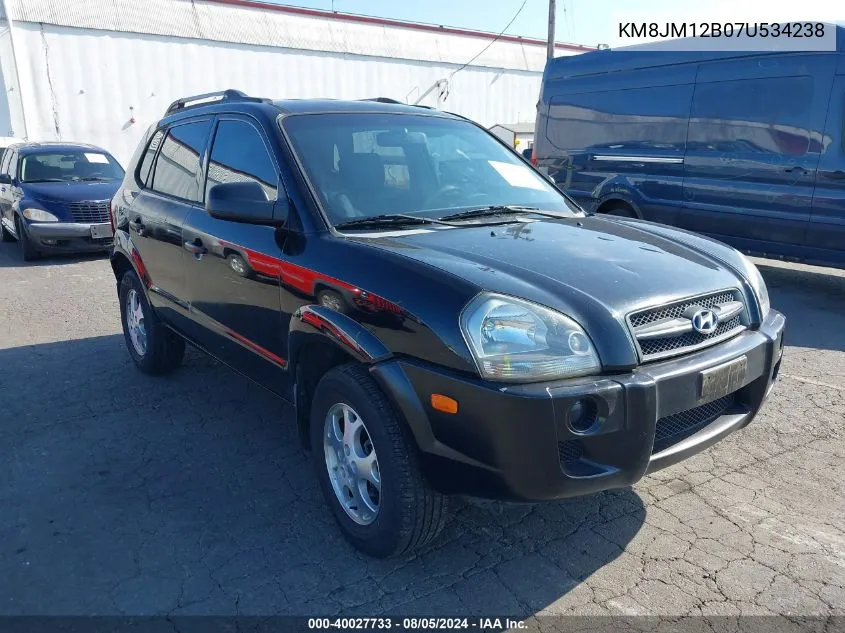 KM8JM12B07U534238 2007 Hyundai Tucson Gls