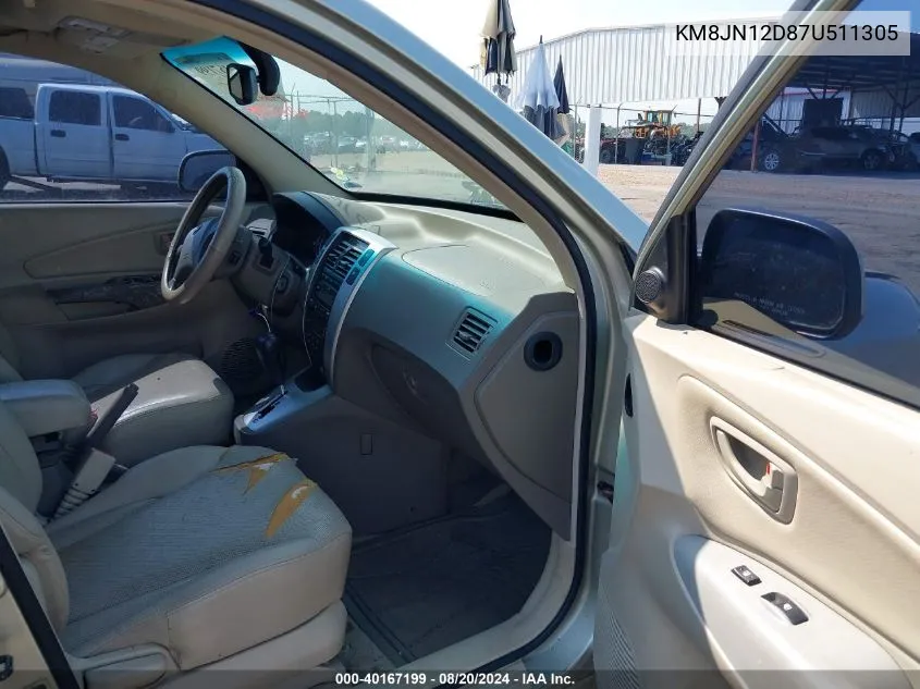 KM8JN12D87U511305 2007 Hyundai Tucson Limited/Se