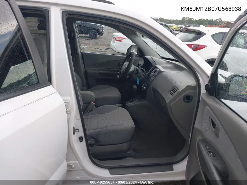 KM8JM12B07U568938 2007 Hyundai Tucson Gls