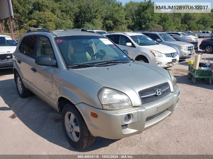 2007 Hyundai Tucson Gls VIN: KM8JM12B97U632037 Lot: 40530118