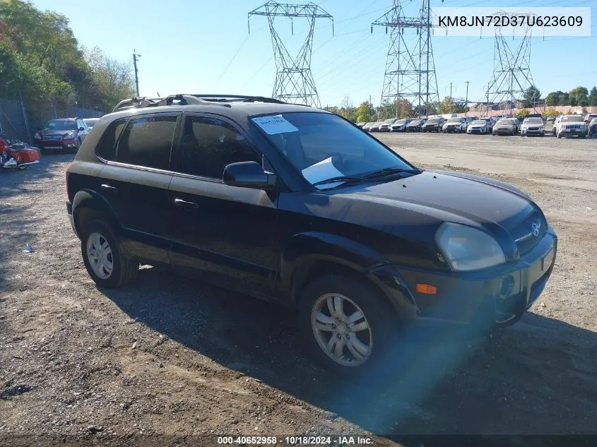 KM8JN72D37U623609 2007 Hyundai Tucson Limited/Se